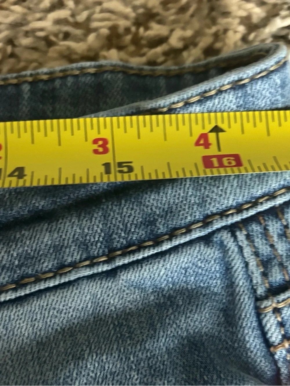 Men's Straight-Leg Denim Jeans in Light Blue Wash 34x30 Jackson Cody James